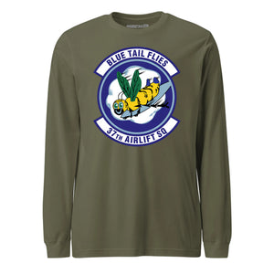 Mach2 Squadron Upload | 37TH AIRLIFT SQUADRON | Long Sleeve | OD Green | MACH-LONG-SLEEVE-FRONT-OD.jpg