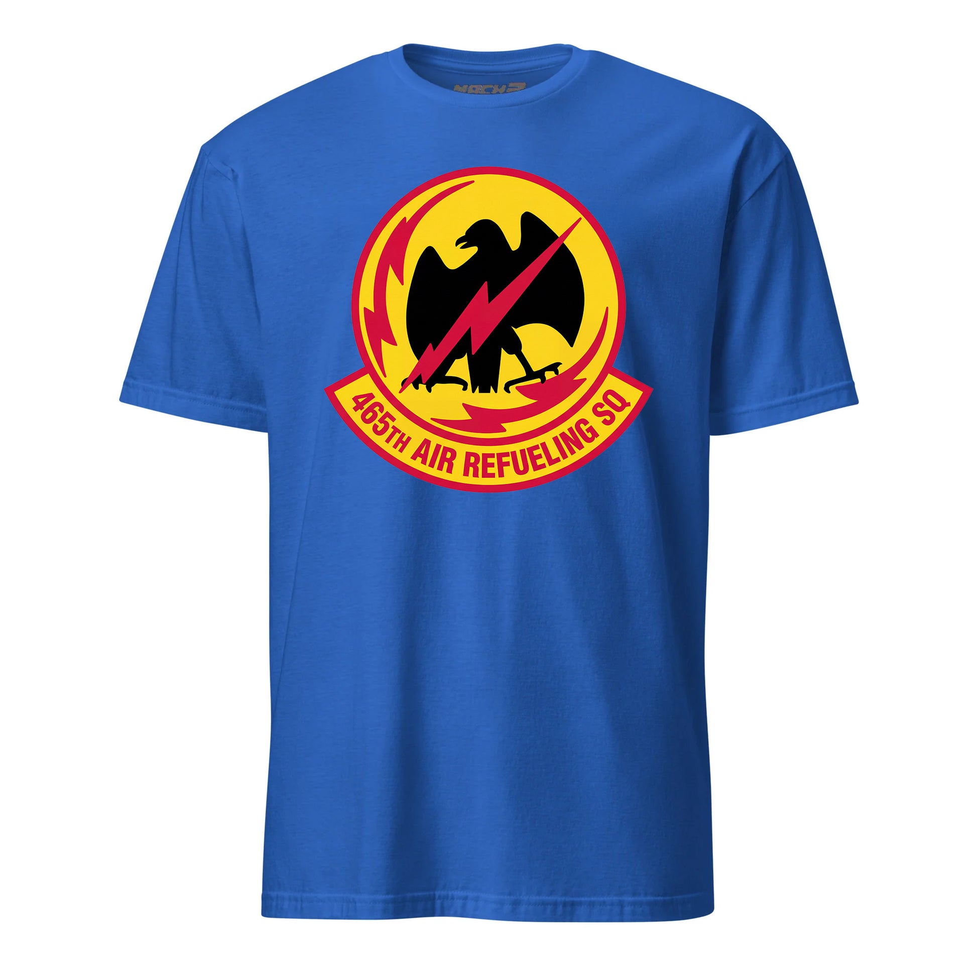 Mach2 Squadron Upload | 465TH AIR REFUELING SQUADRON | T-Shirt | Royal | MACH-SHORT-SLEEVE-FRONT-ROYAL.jpg