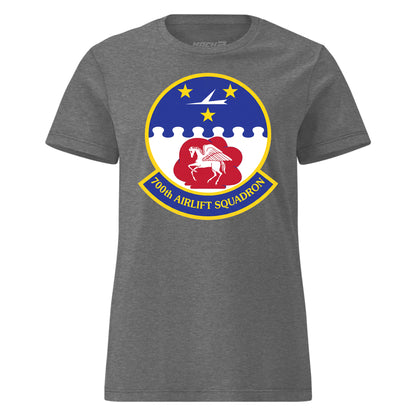 Mach2 Squadron Upload | 700TH AIRLIFT SQUADRON | Womens | Charcoal Heather | MACH-WOMENS-FRONT-CHARCOAL.jpg