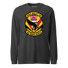204th Airlift Squadron Long Sleeve T-Shirt - Charcoal Heather
