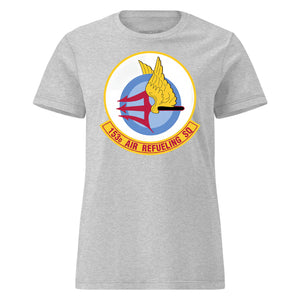 Mach2 Squadron Upload | 153RD AIR REFUELING SQUADRON | Womens | Heather Grey | MACH-WOMENS-FRONT-GREY.jpg