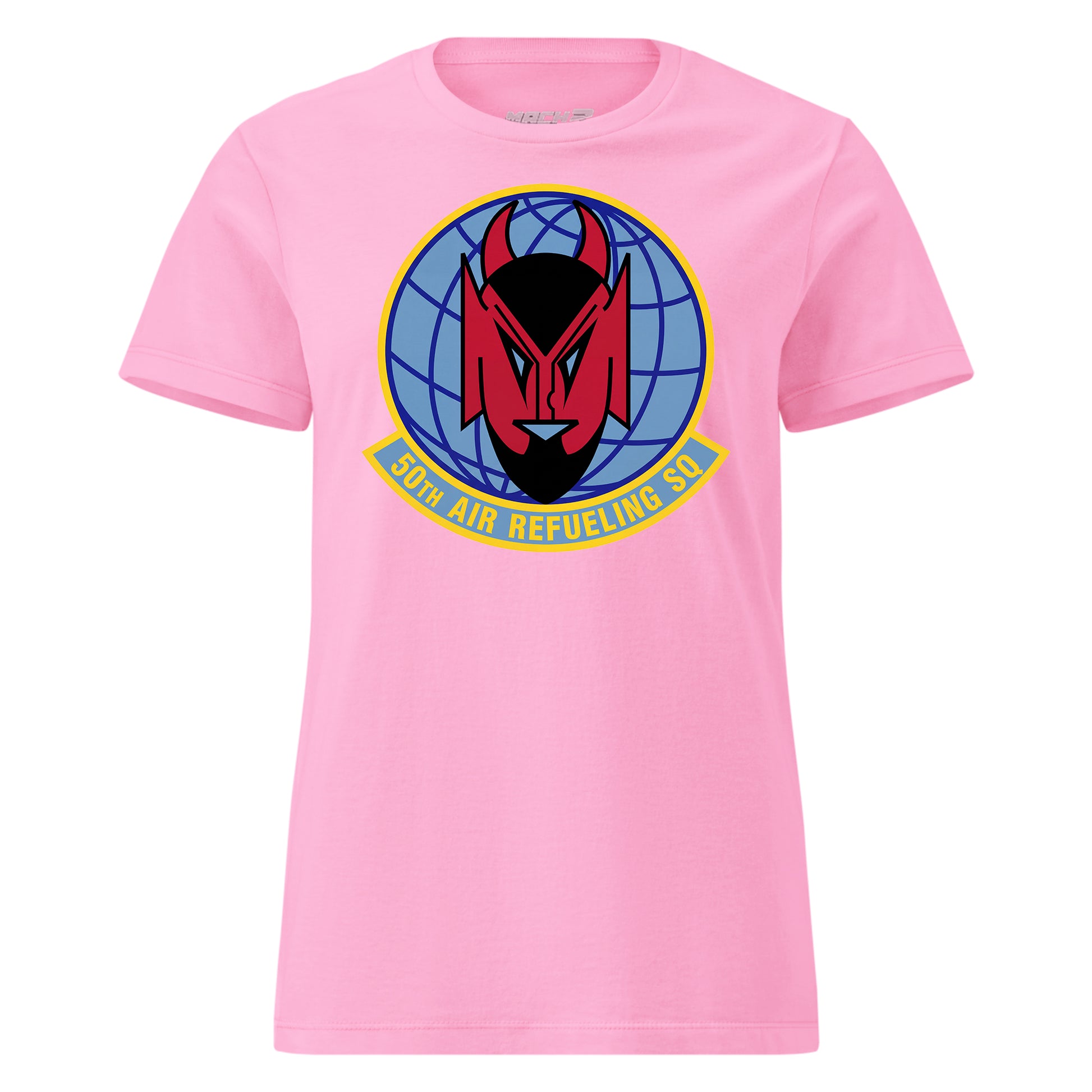 Mach2 Squadron Upload | 50TH AIR REFUELING SQUADRON | Womens | Pink | MACH-WOMENS-FRONT-PINK.jpg