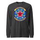 Mach2 Squadron Upload | 65TH AGGRESSOR SQUADRON | Long Sleeve | Charcoal Heather | MACH-LONG-SLEEVE-FRONT-CHARCOAL.jpg
