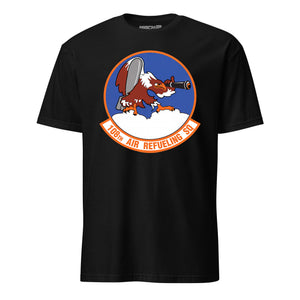Mach2 Squadron Upload | 108TH AIR REFUELING SQUADRON | T-Shirt | Black | MACH-SHORT-SLEEVE-FRONT-BLACK.jpg