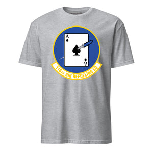 Mach2 Squadron Upload | 116TH AIR REFUELING SQUADRON | T-Shirt | Heather Grey | MACH-SHORT-SLEEVE-FRONT-GREY.jpg