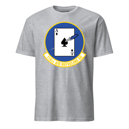 Mach2 Squadron Upload | 116TH AIR REFUELING SQUADRON | T-Shirt | Heather Grey | MACH-SHORT-SLEEVE-FRONT-GREY.jpg