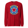 65th Aggressor Squadron Long Sleeve T-Shirt - Red