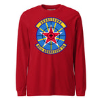 Mach2 Squadron Upload | 65TH AGGRESSOR SQUADRON | Long Sleeve | Red | MACH-LONG-SLEEVE-FRONT-RED.jpg