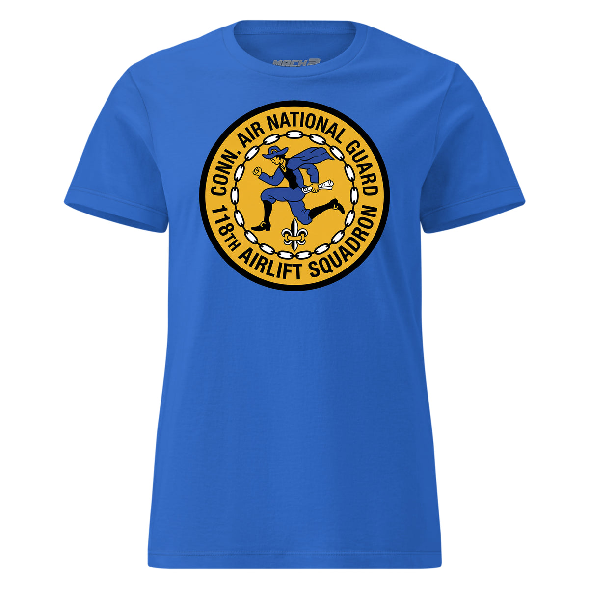Mach2 Squadron Upload | 118TH AIRLIFT SQUADRON | Womens | Royal | MACH-WOMENS-FRONT-ROYAL.jpg