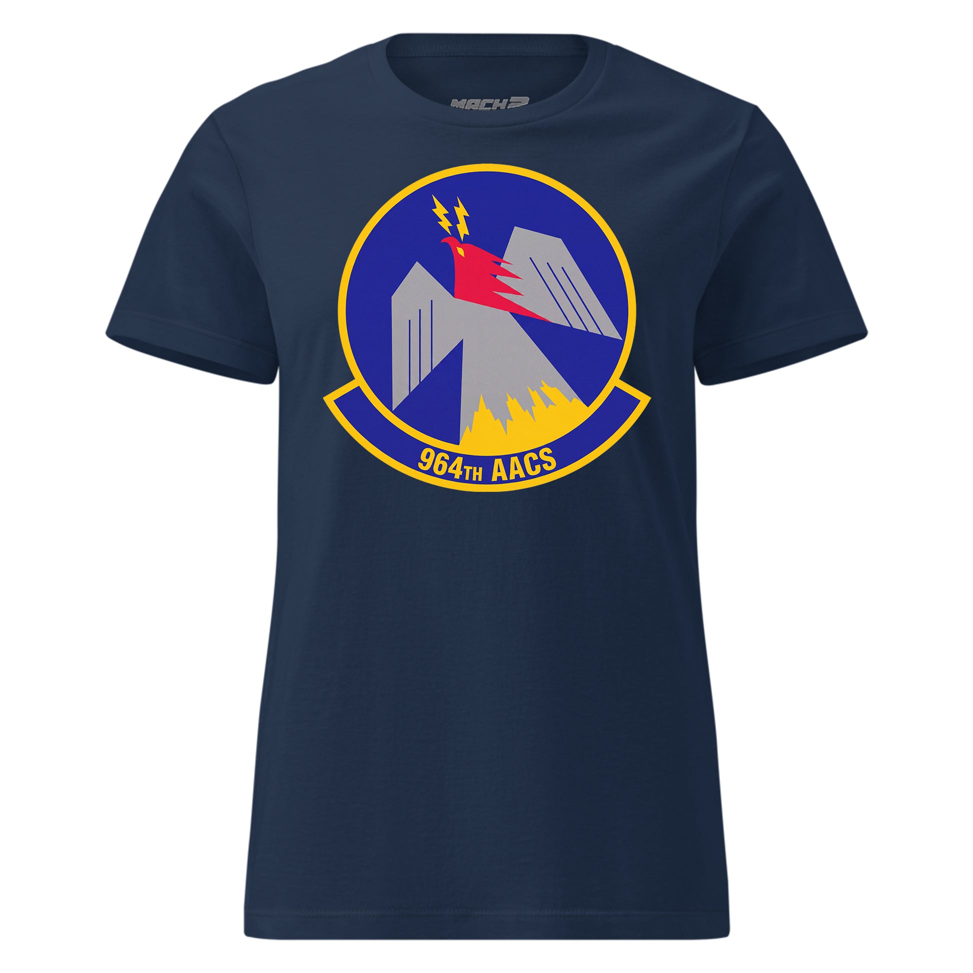 Mach2 Squadron Upload | 964TH AIRBORNE AIR CONTROL SQUADRON | Womens | Navy | MACH-WOMENS-FRONT-NAVY.jpg