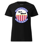 Mach2 Squadron Upload | 336TH AIR REFUELING SQUADRON | Womens | Black | MACH-WOMENS-FRONT-BLACK.jpg