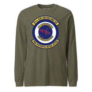 Mach2 Squadron Upload | 97TH AIR REFUELING SQUADRON | Long Sleeve | OD Green | MACH-LONG-SLEEVE-FRONT-OD.jpg