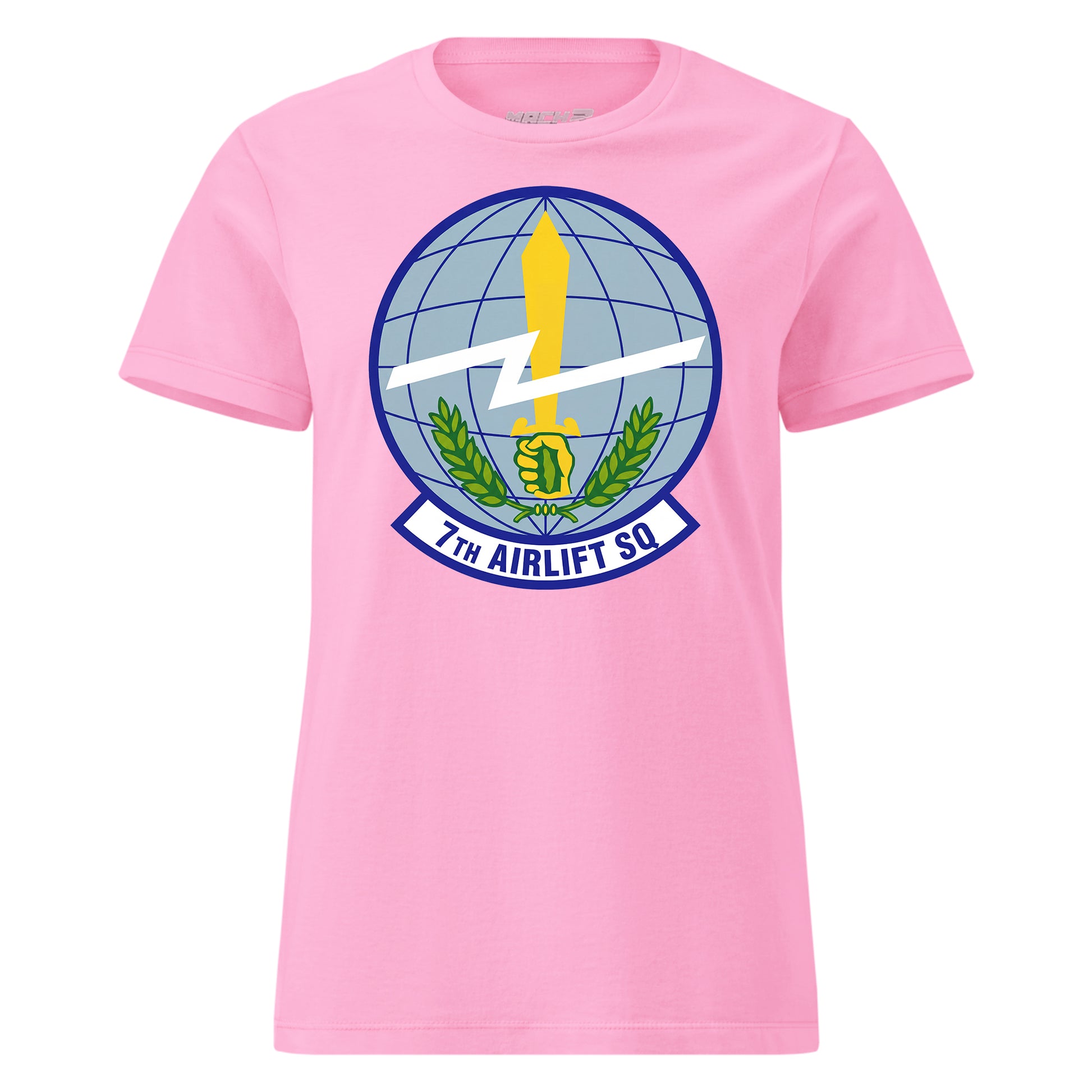 Mach2 Squadron Upload | 7TH AIRLIFT SQUADRON | Womens | Pink | MACH-WOMENS-FRONT-PINK.jpg