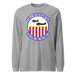 Mach2 Squadron Upload | 336TH AIR REFUELING SQUADRON | Long Sleeve | Heather Grey | MACH-LONG-SLEEVE-FRONT-GREY.jpg