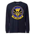 Mach2 Squadron Upload | 758TH AIRLIFT SQUADRON | Long Sleeve | Navy | MACH-LONG-SLEEVE-FRONT-NAVY.jpg