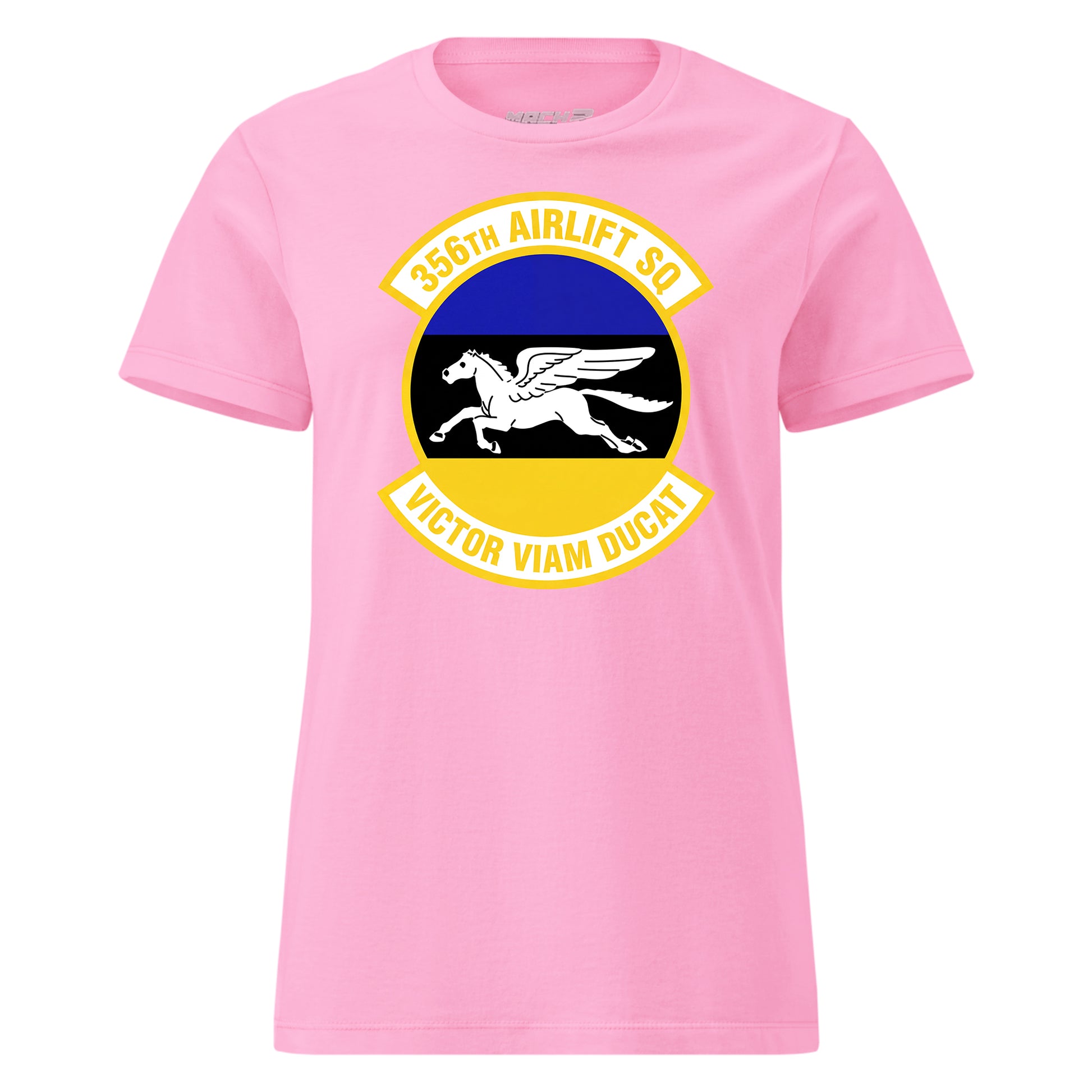 Mach2 Squadron Upload | 356TH AIRLIFT SQUADRON | Womens | Pink | MACH-WOMENS-FRONT-PINK.jpg