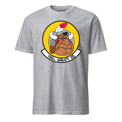 Mach2 Squadron Upload | 169TH AIRLIFT SQUADRON | T-Shirt | Heather Grey | MACH-SHORT-SLEEVE-FRONT-GREY.jpg