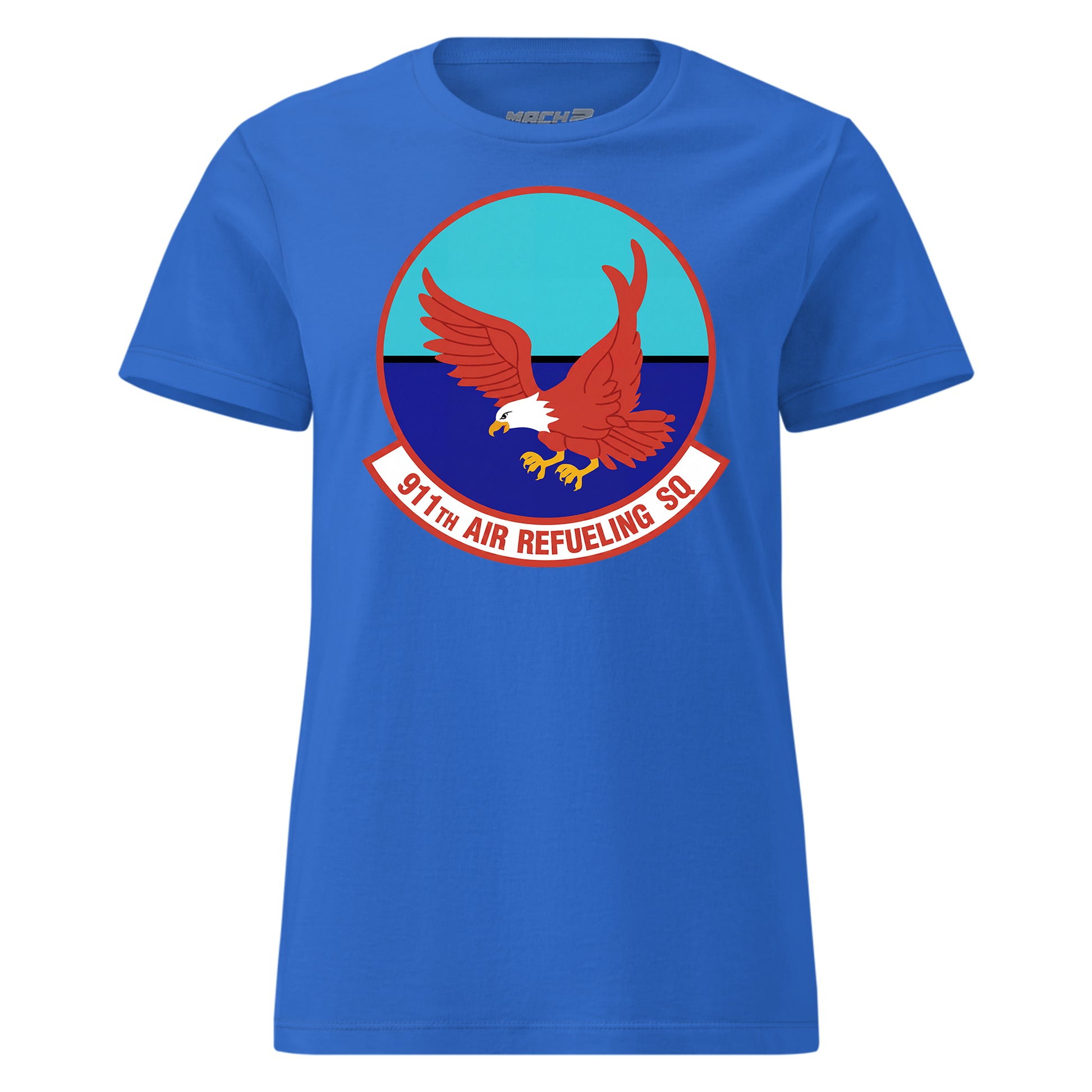 Mach2 Squadron Upload | 911TH AIR REFUELING SQUADRON | Womens | Royal | MACH-WOMENS-FRONT-ROYAL.jpg
