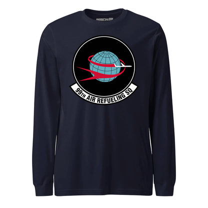 Mach2 Squadron Upload | 99TH AIR REFUELING SQUADRON | Long Sleeve | Navy | MACH-LONG-SLEEVE-FRONT-NAVY.jpg