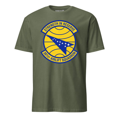 Mach2 Squadron Upload | 301ST AIRLIFT SQUADRON | T-Shirt | OD Green | MACH-SHORT-SLEEVE-FRONT-OD.jpg