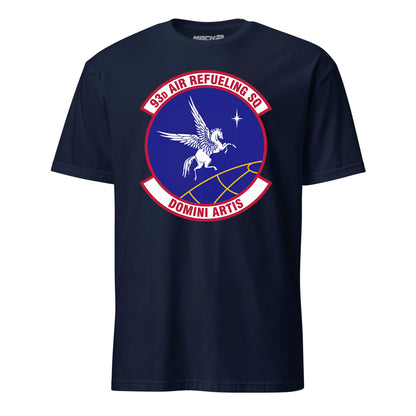 Mach2 Squadron Upload | 93RD AIR REFUELING SQUADRON | T-Shirt | Navy | MACH-SHORT-SLEEVE-FRONT-NAVY.jpg