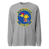 191st Air Refueling Squadron Long Sleeve T-Shirt - Heather Grey