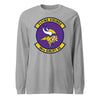 96th Airlift Squadron Long Sleeve T-Shirt - Heather Grey
