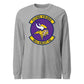 Mach2 Squadron Upload | 96TH AIRLIFT SQUADRON | Long Sleeve | Heather Grey | MACH-LONG-SLEEVE-FRONT-GREY.jpg