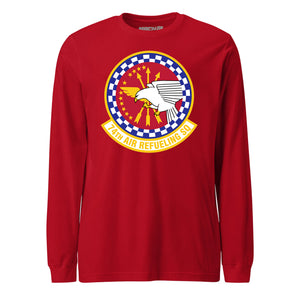 Mach2 Squadron Upload | 74TH AIR REFUELING SQUADRON | Long Sleeve | Red | MACH-LONG-SLEEVE-FRONT-RED.jpg