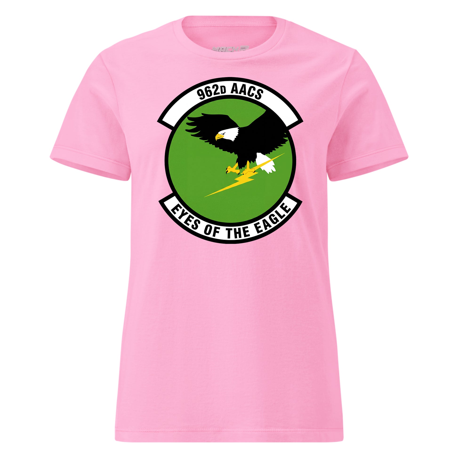 Mach2 Squadron Upload | 962ND AIRBORNE AIR CONTROL SQUADRON | Womens | Pink | MACH-WOMENS-FRONT-PINK.jpg