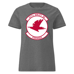 Mach2 Squadron Upload | 517TH AIRLIFT SQUADRON | Womens | Charcoal Heather | MACH-WOMENS-FRONT-CHARCOAL.jpg