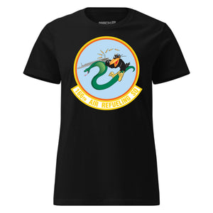 Mach2 Squadron Upload | 166TH AIR REFUELING SQUADRON | Womens | Black | MACH-WOMENS-FRONT-BLACK.jpg