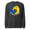133rd Air Refueling Squadron Long Sleeve T-Shirt - Charcoal Heather