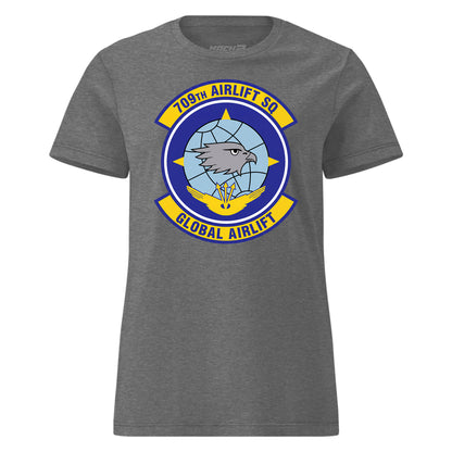 Mach2 Squadron Upload | 709TH AIRLIFT SQUADRON | Womens | Charcoal Heather | MACH-WOMENS-FRONT-CHARCOAL.jpg