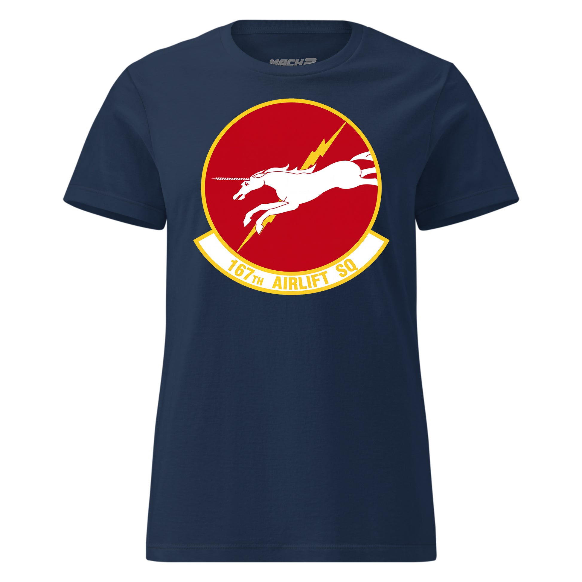 Mach2 Squadron Upload | 167TH AIRLIFT SQUADRON | Womens | Navy | MACH-WOMENS-FRONT-NAVY.jpg