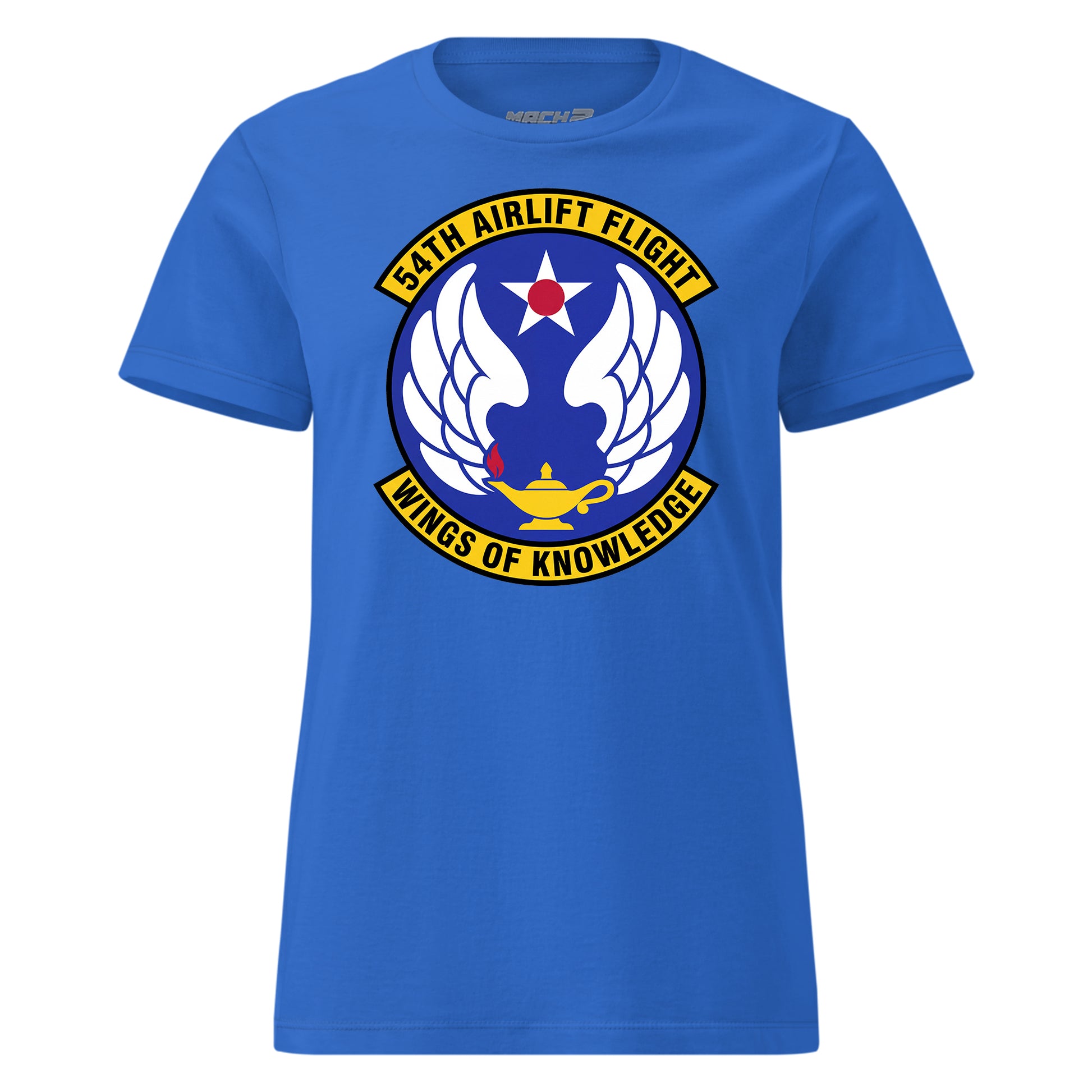 Mach2 Squadron Upload | 54TH AIRLIFT SQUADRON | Womens | Royal | MACH-WOMENS-FRONT-ROYAL.jpg