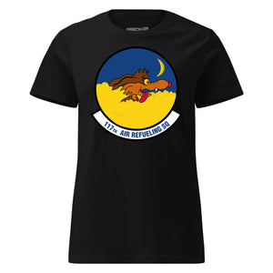 Mach2 Squadron Upload | 117TH AIR REFUELING SQUADRON | Womens | Black | MACH-WOMENS-FRONT-BLACK.jpg
