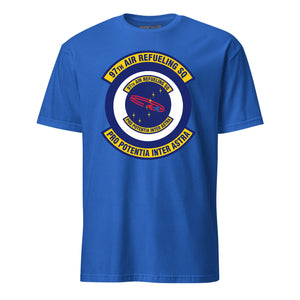 Mach2 Squadron Upload | 97TH AIR REFUELING SQUADRON | T-Shirt | Royal | MACH-SHORT-SLEEVE-FRONT-ROYAL.jpg
