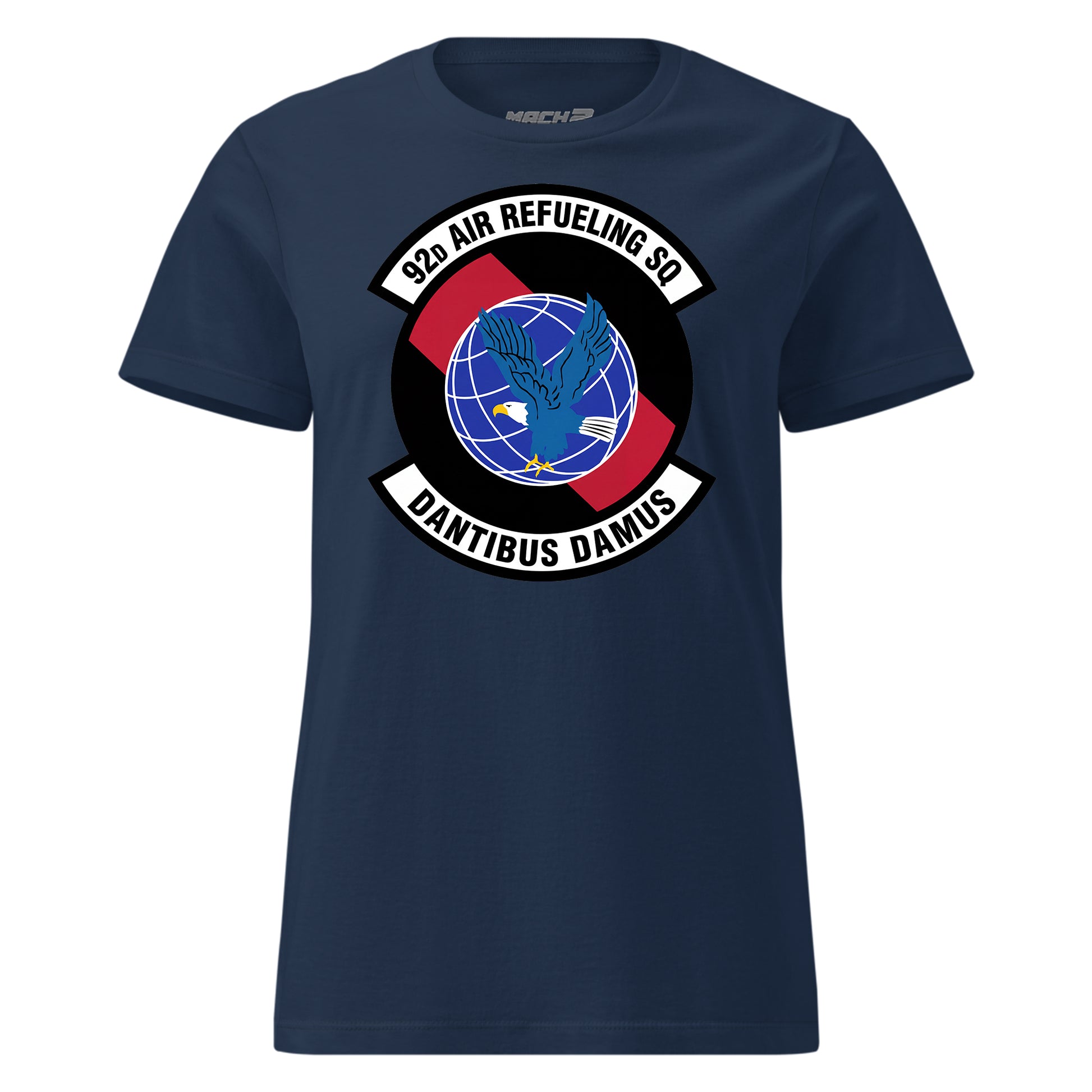 Mach2 Squadron Upload | 92ND AIR REFUELING SQUADRON | Womens | Navy | MACH-WOMENS-FRONT-NAVY.jpg
