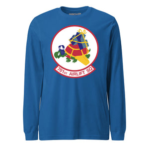 Mach2 Squadron Upload | 701ST AIRLIFT SQUADRON | Long Sleeve | Royal | MACH-LONG-SLEEVE-FRONT-ROYAL.jpg