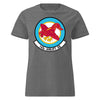 143rd Airlift Squadron Womens T-Shirt - Charcoal Heather