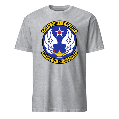 Mach2 Squadron Upload | 54TH AIRLIFT SQUADRON | T-Shirt | Heather Grey | MACH-SHORT-SLEEVE-FRONT-GREY.jpg