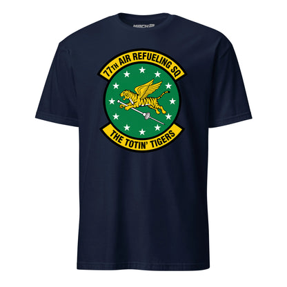 Mach2 Squadron Upload | 77TH AIR REFUELING SQUADRON | T-Shirt | Navy | MACH-SHORT-SLEEVE-FRONT-NAVY.jpg