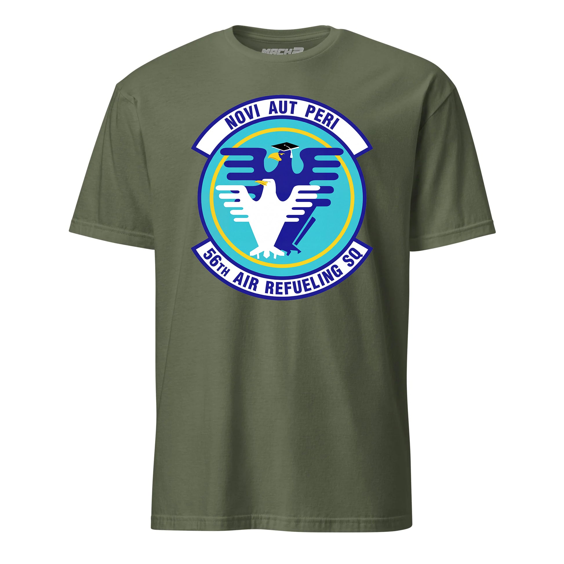 Mach2 Squadron Upload | 56TH AIR REFUELING SQUADRON | T-Shirt | OD Green | MACH-SHORT-SLEEVE-FRONT-OD.jpg