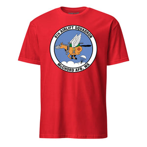 Mach2 Squadron Upload | 8TH AIRLIFT SQUADRON | T-Shirt | Red | MACH-SHORT-SLEEVE-FRONT-RED.jpg