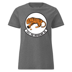 Mach2 Squadron Upload | 141ST AIR REFUELING SQUADRON | Womens | Charcoal Heather | MACH-WOMENS-FRONT-CHARCOAL.jpg