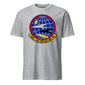 Mach2 Squadron Upload | 349TH AIR REFUELING SQUADRON | T-Shirt | Heather Grey | MACH-SHORT-SLEEVE-FRONT-GREY.jpg