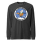 Mach2 Squadron Upload | 8TH AIRLIFT SQUADRON | Long Sleeve | Charcoal Heather | MACH-LONG-SLEEVE-FRONT-CHARCOAL.jpg