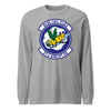 37th Airlift Squadron Long Sleeve T-Shirt - Heather Grey