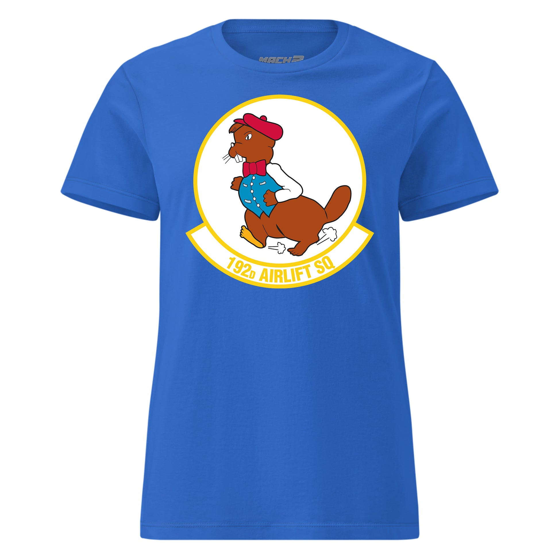 Mach2 Squadron Upload | 192ND AIRLIFT SQUADRON | Womens | Royal | MACH-WOMENS-FRONT-ROYAL.jpg